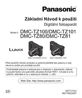 Panasonic DMCTZ81EP Guida Al Funzionamento