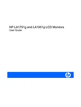 HP (Hewlett-Packard) LA1751g User Manual