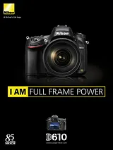 Nikon D610 1540 Manual Do Utilizador