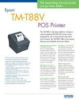 Epson TM-T88V (235): Ethernet, PS, EDG, Buzzer, EU C31CA85235 전단