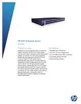 HP 2510-24 Guide De Spécification