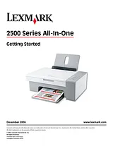 Lexmark X2500 Manuel D’Utilisation