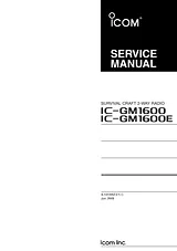 ICOM IC-GM1600E Manuale Utente