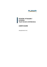 Planar PT1911MX User Guide