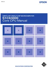 Epson S1C63000 Benutzerhandbuch