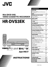 JVC HR-DVS3EK Manuel D’Utilisation