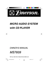 Emerson MS7609 ユーザーズマニュアル