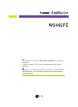 LG W2442PE-SF User Manual