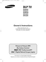 Samsung sp-56k3 User Manual