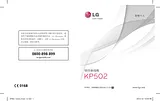 LG KP502-Silver Manual Do Proprietário