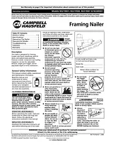 Campbell Hausfeld NS349001 Справочник Пользователя