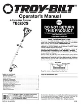 Troy-Bilt TB525CS Benutzerhandbuch