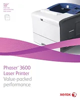 Xerox Phaser 3600 3600V_B Manuel D’Utilisation