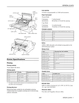 Epson LQ-670 Specification Guide