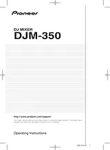 Pioneer djm-350 Manuel D’Utilisation