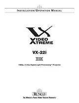Runco video xtreme vx-22i 用户手册