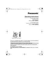 Panasonic KX-TG2631 Benutzerhandbuch