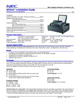 NEC WT610 Installation Guide