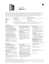 Apple Air 2 MH182NF/A Fascicule