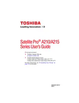 Toshiba a210-ez2201 User Manual