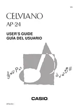 Casio AP-24 Manuel D’Utilisation