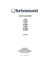 Turbosound TA-500DP ユーザーズマニュアル