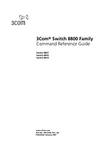 3com 8807 Reference Guide