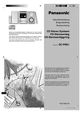 Panasonic SC-PM21 Operating Guide
