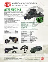 ATN nvg7-3 Guia De Especificaciones