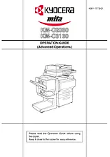KYOCERA KM-C2030 Manual De Usuario