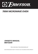 Emerson MW7300W User Manual