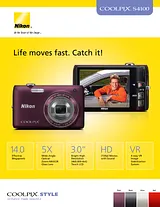 Nikon S4100 产品宣传册