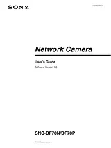 Sony SNC-DF70P Manual De Usuario