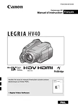 Canon HV40 User Manual
