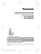 Panasonic KXTG7852SP Guia De Utilização