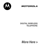 Motorola V60 Manuel D’Utilisation