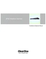 ClearOne comm AP10 Manual De Usuario