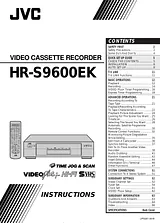 JVC HR-S9600EK Manuel D’Utilisation