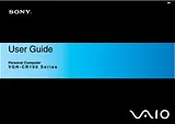 Sony VGN-CR100 User Manual