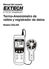 Extech Anemometer SDL300 Datenbogen