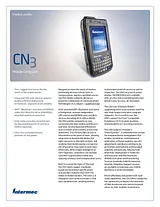 Intermec CN3 CN3BQH80100E400 Leaflet