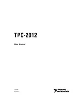 National Instruments TPC-2012 用户手册