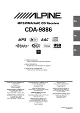 Alpine cda-9886 Manual Do Utilizador