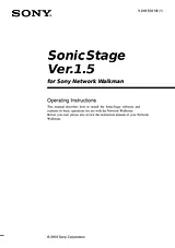 Sony MZ-S1 Manual