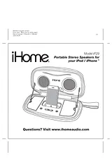 iHome iP29 Manual Do Utilizador