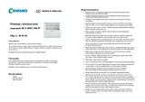 C&E Frost protection heater 10 m² 500 W White HCV-0507 HCV-0507 Fiche De Données
