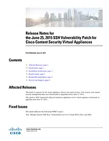 Cisco Cisco Email Security Appliance C170 Note De Mise