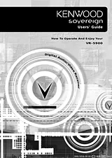 Kenwood VR-5900 Manual De Usuario