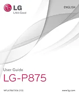 LG LGP875 Guía Del Usuario