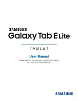 Samsung Galaxy Kids Tab 3 Lite Manuale Utente